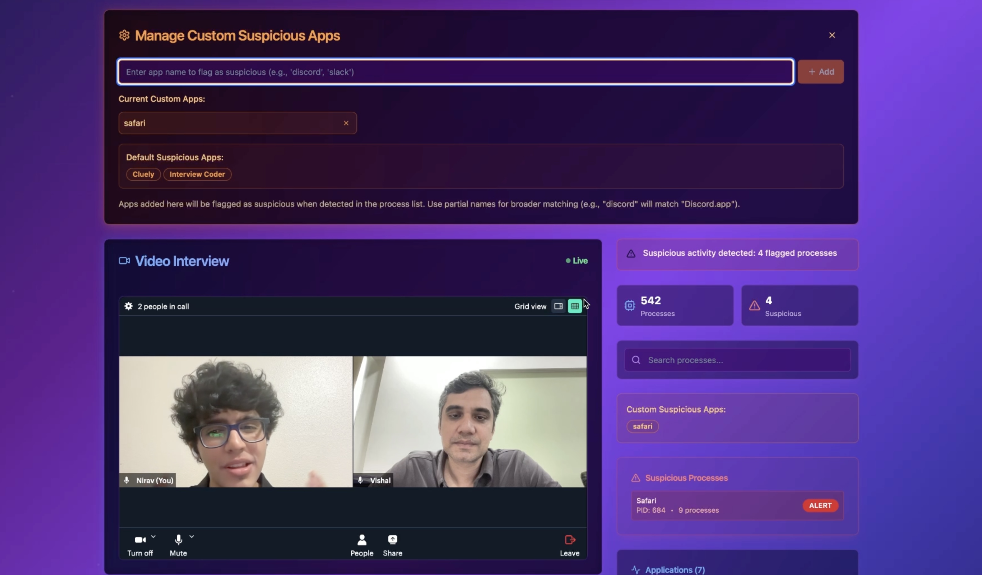 Custom App Detection Configuration